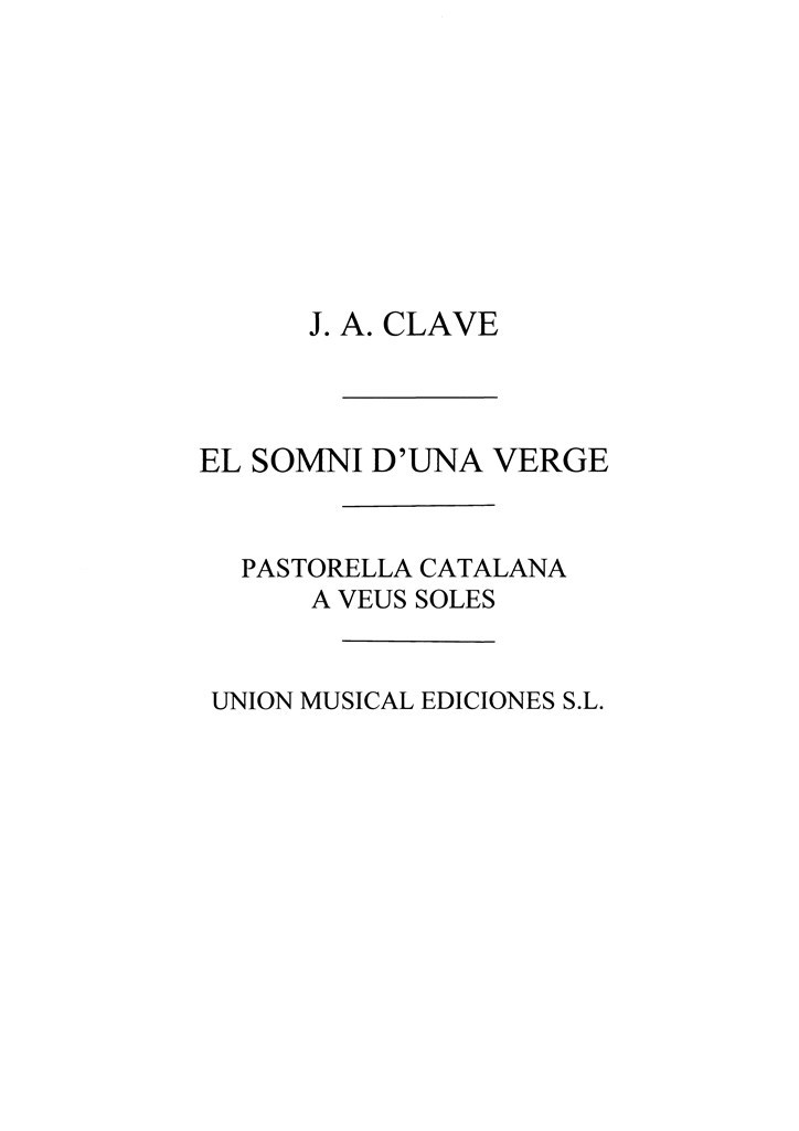 Clave: El Somni D'una Verge V.H